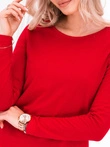 Bluzka damska longsleeve 017LLR - czerwona