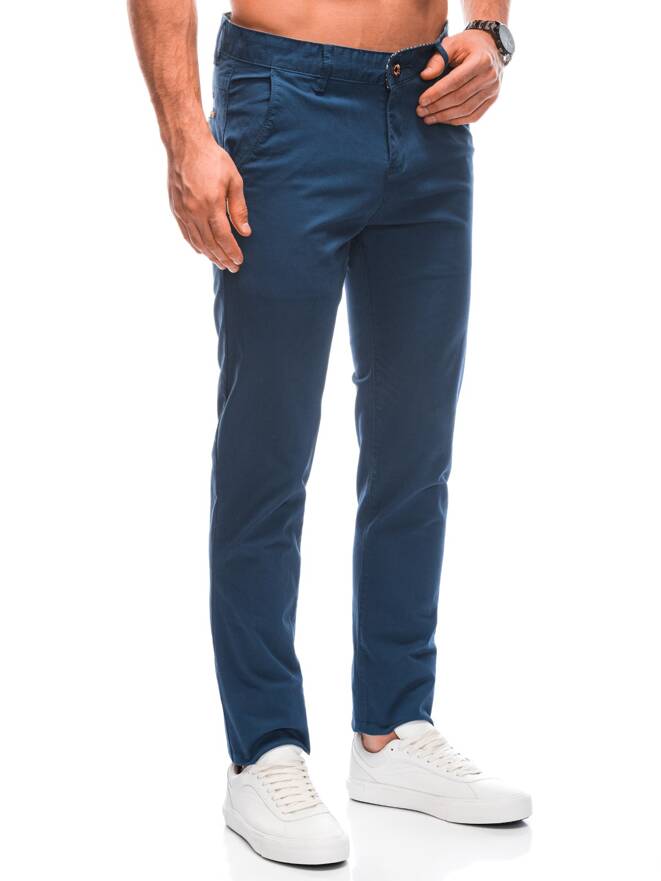 Bordowe spodnie dresowe męskie BASIC PANTS 123 T MAROON