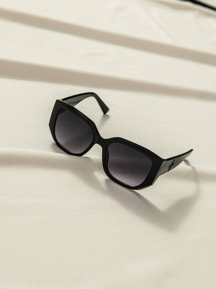 Okulary damskie przeciwsłoneczne 073ALR - czarne
