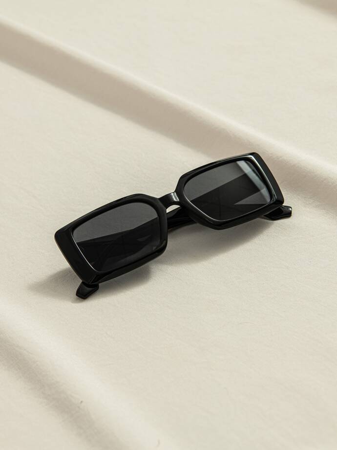Okulary damskie przeciwsłoneczne 075ALR - czarne
