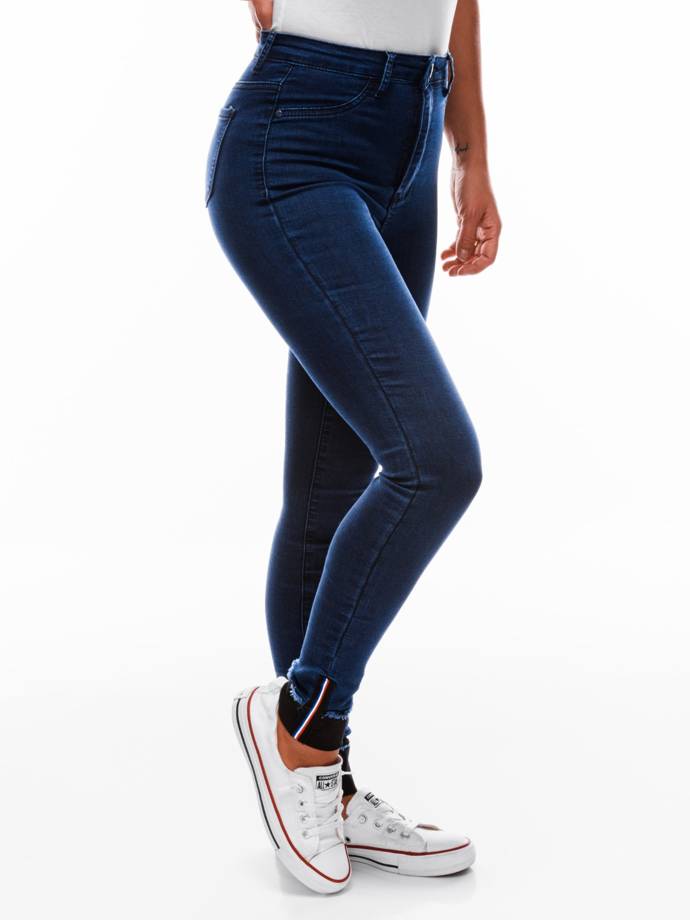Spodnie damskie jeansowe 181PLR - niebieskie