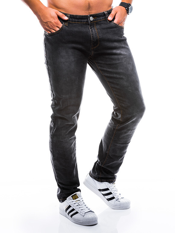 Spodnie męskie jeansowe 794P - czarne