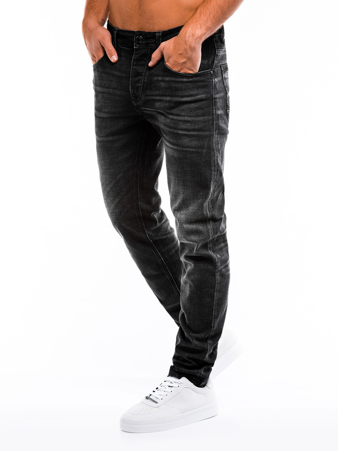 Spodnie męskie jeansowe 857P - czarne