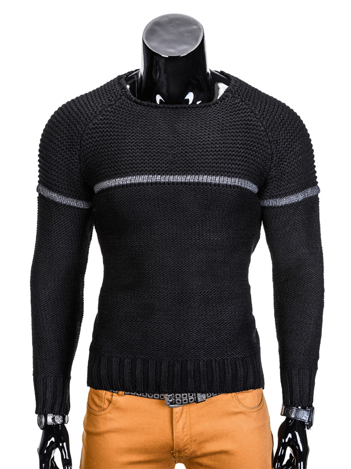 Sweter męski 97E - czarny