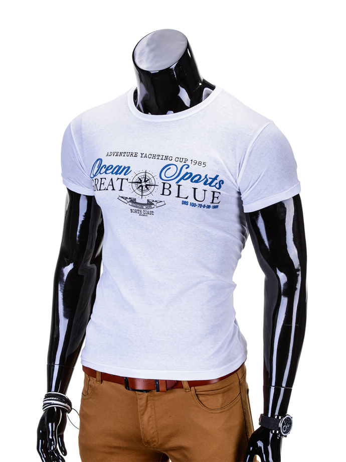 T-shirt 633S - biały