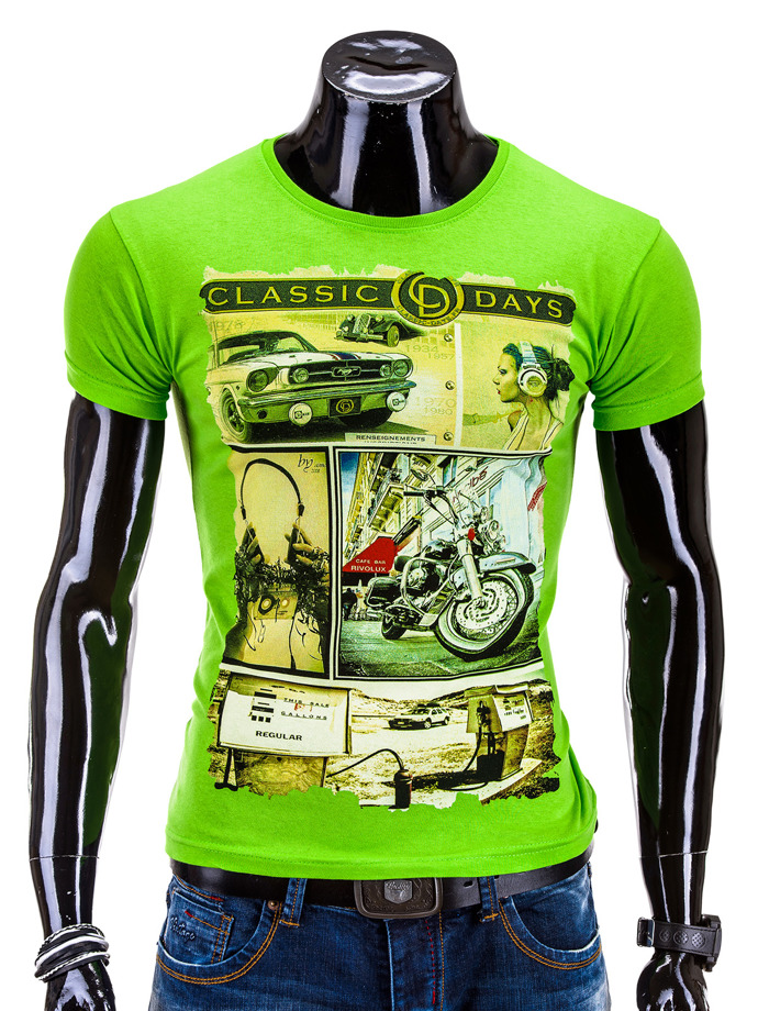 T-shirt S559 - zielony