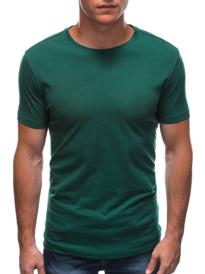 T-shirt męski basic EM-TSBS-0100 - zielony