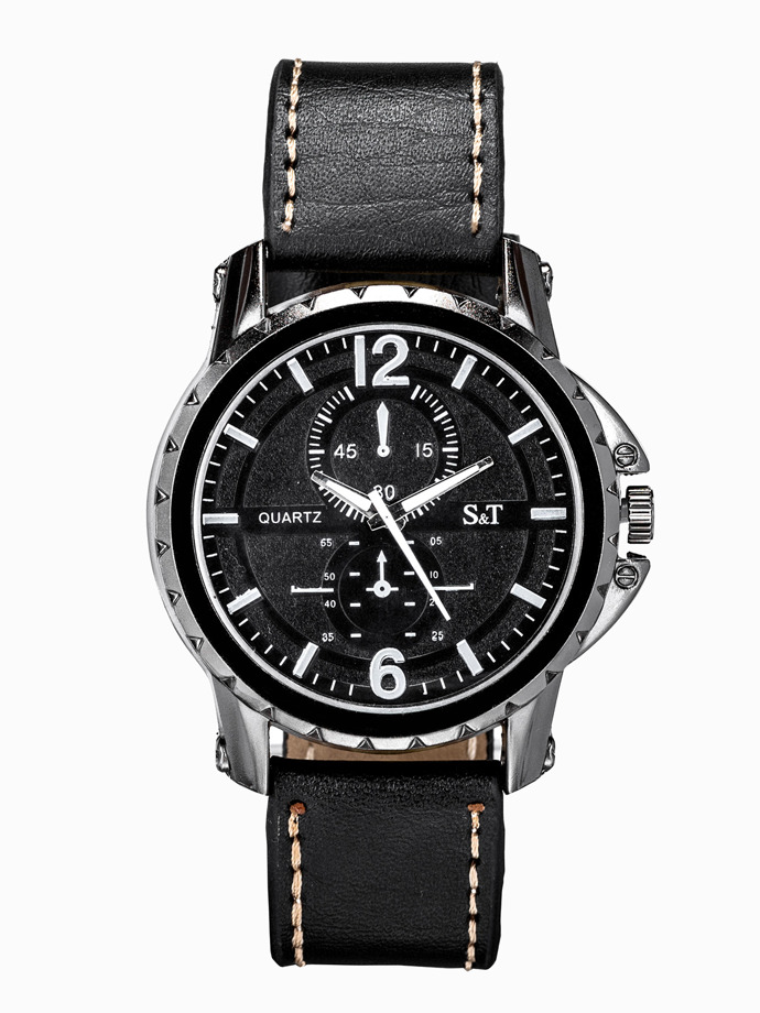 Zegarek męski 132A - czarny